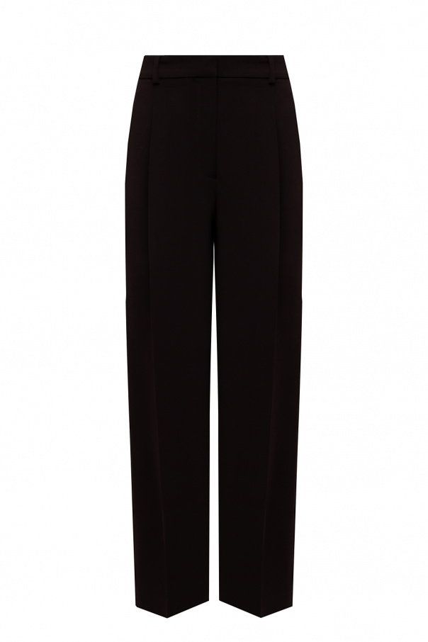 Holzweiler Straight-leg pleated trousers